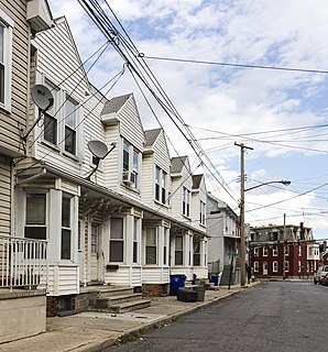 Houses At 16-22 East Lee Street Historic house in Maryland, United States