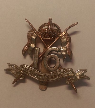 Badge of 16th The Queen's Lancers
