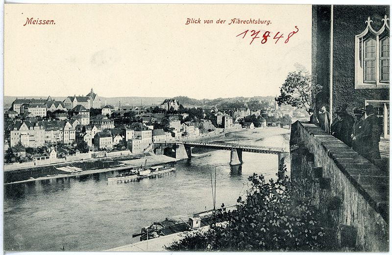 File:17848-Meißen-1914-Blick auf die Elbe mit Dampfer - Ratsweinberg-Brück & Sohn Kunstverlag.jpg