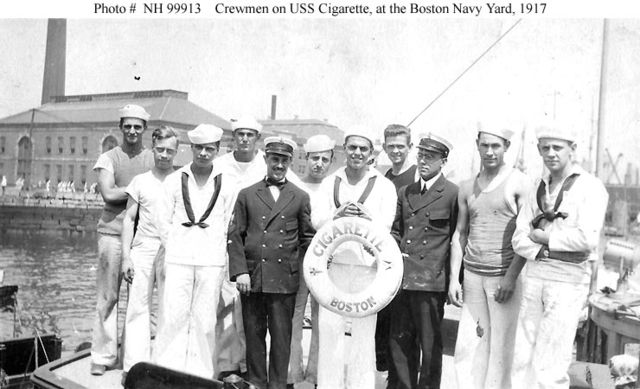 640px 1917 USS Cigarette Boston H99913