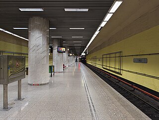 <span class="mw-page-title-main">1 Mai metro station</span> Bucharest metro station