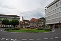 Trafikcirklo en la centro de Thun