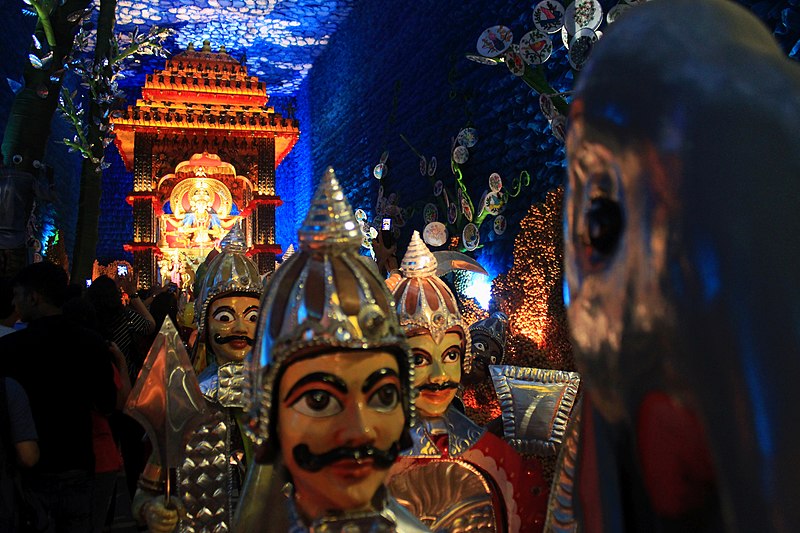 File:2016 Durga Puja in South Kolkata 19.jpg