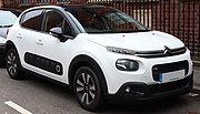 Thumbnail for File:2017 Citroen C3 Flair Puretech 1.2 (1).jpg