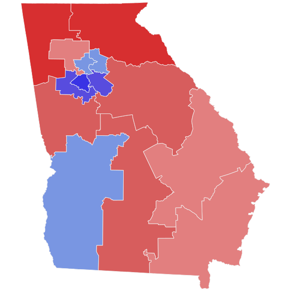 File:2018 Georgia Gubernatorial election by Congressional District.svg