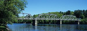 1930 Cheshire Bridge über den Connecticut River