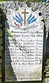 Plaque commémorative des morts pour la France de la Première Guerre mondiale dans l'enclos paroissial de Larret.
