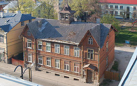 One of the wooden houses of Kalamaja