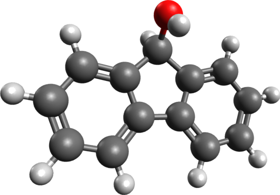 Молекула спирта. Флуоренол. Атом спирта. Карбиламинхолинхлорид. Флуорен химия.
