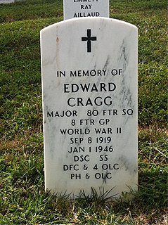 Edward Cragg (pilot) US WWII Air Force ace