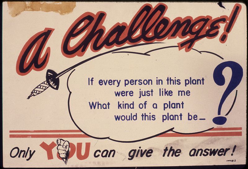 File:A challenge^ Only you can give the answer^ - NARA - 534879.jpg