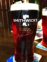 A pint of Smithwick's, the genre-defining Irish red ale A pint of Smithwick's.jpg