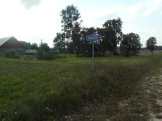 Aandu Village in Estonia