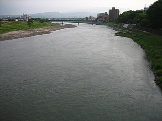 View of the river