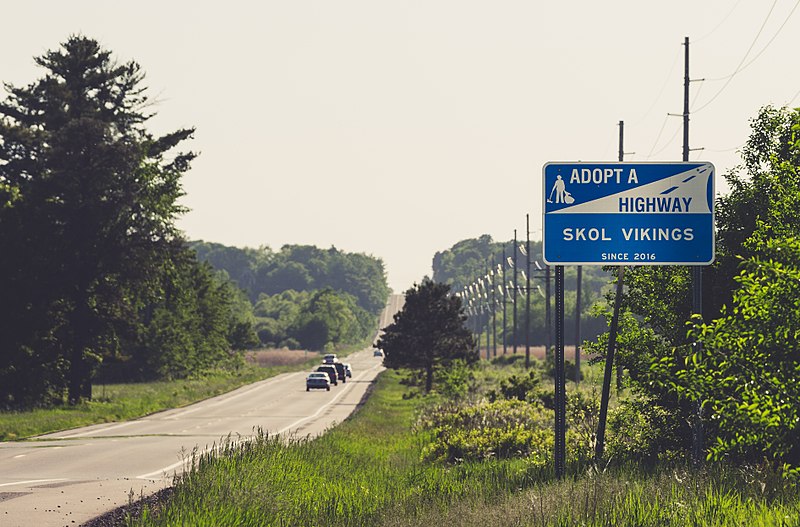 File:Adopt a Highway - Skol Vikings Sign - Minnesota (35053725306).jpg