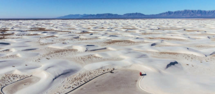Gypsum dune fields, White Sands National Park, New Mexico, United States