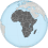 Africa on the globe (grey).svg