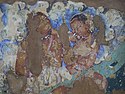 The artworks of Cave 2 are known for their feminine focus, such as these two females[128]