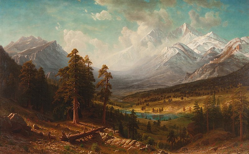 File:Albert Bierstadt - Estes Park, Long’s Peak (1877).jpg