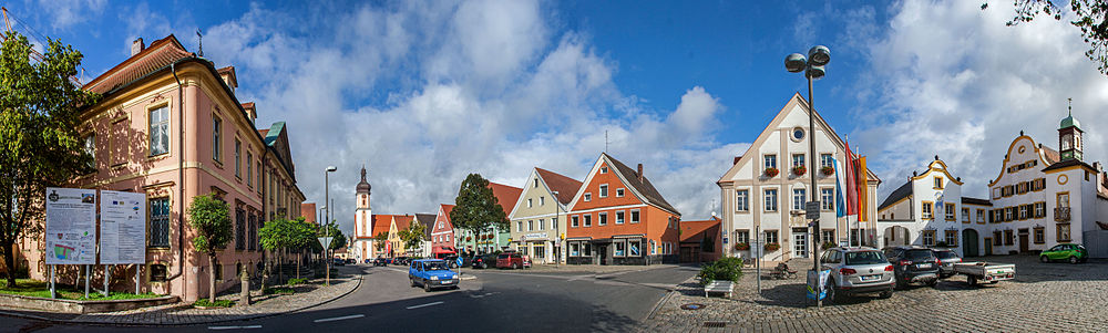 Allersberg történelmi központja