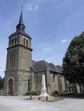 Illustratives Bild des Artikels Saint-Martin-de-Tours-Kirche in Amanlis