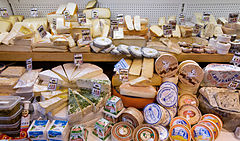 Cheese store. Amsterdam, The Netherlands