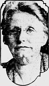 Anna Willess Williams, pictured here in 1922, sat for George T. Morgan 