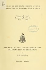 Thumbnail for File:Annals of the South African Museum = Annale van die Suid-Afrikaanse Museum (IA annalsofsoutha5611969sout).pdf