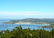 Ría de Ares, vista dende Pontedeume.