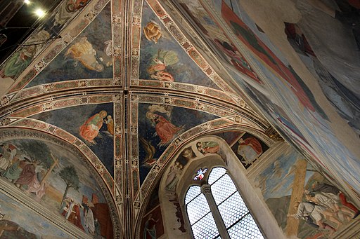 Bicci di Lorenzo, Volta della Cappella Bacci,  Basilica di San Francesco, Arezzo