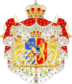 Armoiries des rois Oscar Ier et Charles XV de Suède1.svg