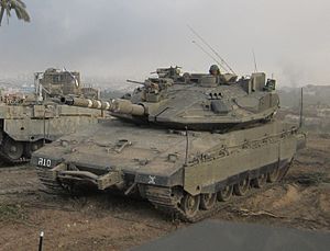 Armoured Corps operate near the Gaza Border-1.jpg
