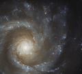 Spirální galaxie NGC 3631 se dvěma výraznými rameny