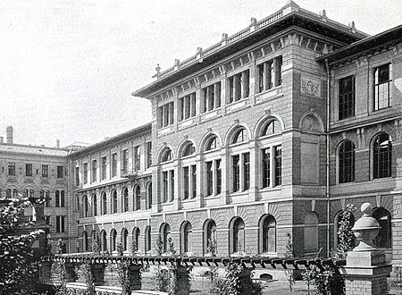 Arwed Rossbach und seine Bauten, Berlin 1904, Leipzig Johanneum, Südfront, Erbaut von 1891 bis 1897