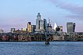 * Nomination: London Millennium Bridge in front of the City of London at dusk --Mike Peel 06:34, 29 April 2024 (UTC) * * Review needed