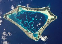Satellite picture of the Atafu atoll in Tokelau in the Pacific Ocean Atafutrim.jpg