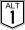 Australian Alternate Route 1.svg