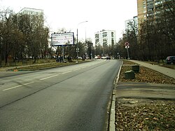 Конец улицы, недалеко от пересечения с Флотской ул. Ноябрь 2014