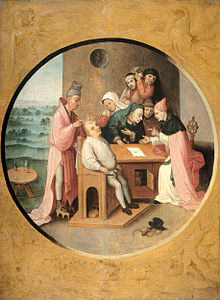 Copy after an original painting by Hieronymous Bosch