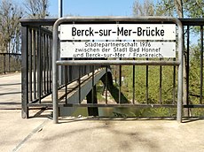 Bad Honnef Berck-sur-Mer-Brücke Schild.jpg