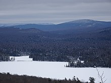 Bald (Rondaxe) Mountain, Old Forge, NY --in the Acid Sensitive Adirondack Eco-region Bald (Rondaxe) Mountain, Old Forge NY, east view March 3, 2018.jpg