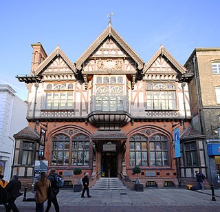 Beaney House of Art and Knowledge Museum, art gallery, library, regimental museum in Kent , England