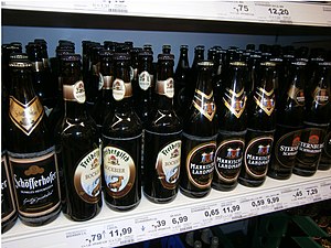 Freiberger beer in bottles Bier-P3200117.JPG