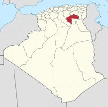 Biskra in Algeria.svg