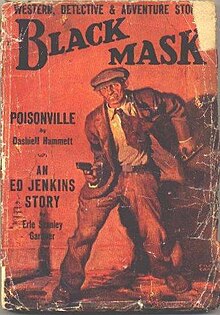 November 1927 issue of Black Mask, featuring "The Cleansing of Poisonville" Black Mask November 1927.jpg