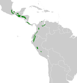 Bolborhynchus lineola map.svg