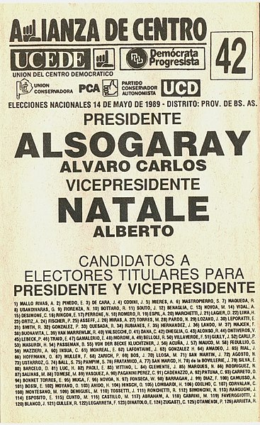 File:Boleta elecciones argentinas de 1989 - BS AS - Alianza de Centro.jpg