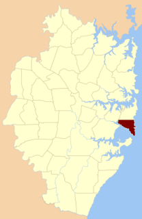 Parish of Botany Cadastral in New South Wales, Australia
