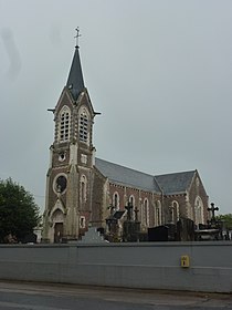 Brêmes (Pas-de-Calais) église (01).JPG