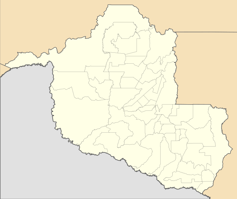 Mapa de Rondônia